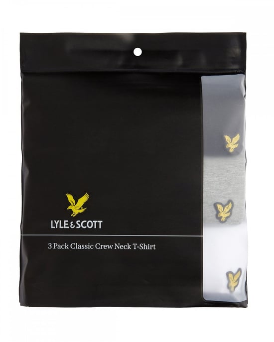 Lyle & Scott 3-pack lounge T-shirts - veelkleurig - Image 2
