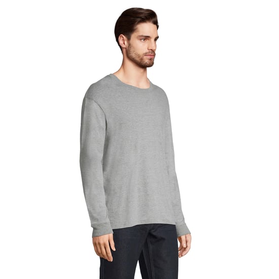 SOLS Unisex Adult Pioneer Melange T-shirt met lange mouwen (Grijze Melange) - Image 3