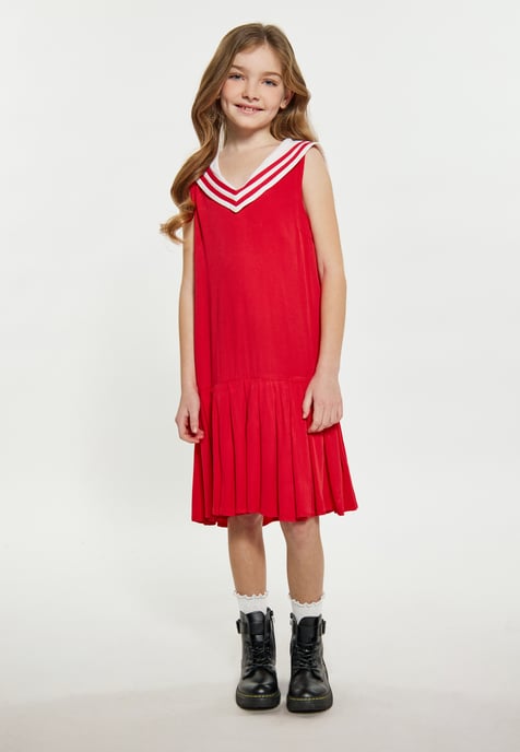 Dreimaster Jurk meisjes (kinderen) rood - Image 2