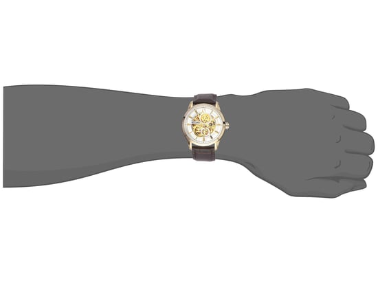 Bulova Automatisch / Wilton Heren Bruine Horloge 97A138 - Image 5