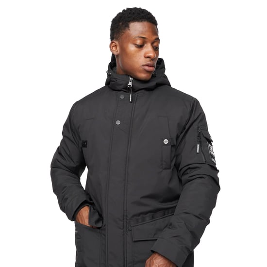 Crosshatch Heren Legender Parka (Zwart) - Image 1