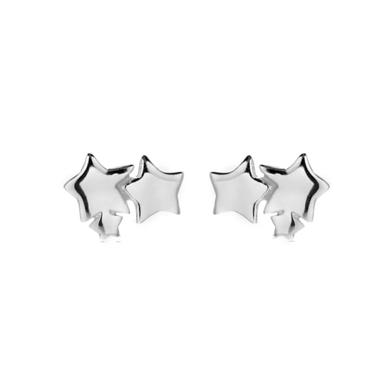 Luxenter 925 sterling zilveren gerhodineerde oorbellen - Essential - Image 1