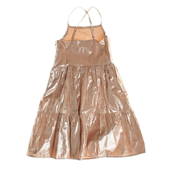 Metallic party dress 664477 girl