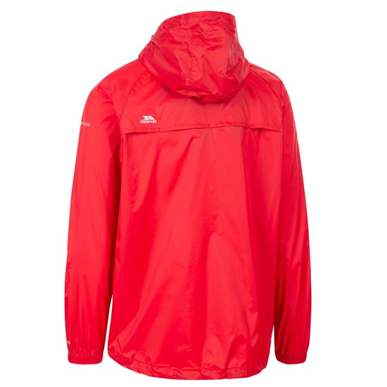 Trespass Adults Unisex Qikpac Packaway Waterproof Jacket (Red)