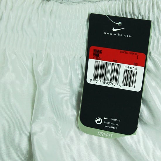 Nike Dri-Fit Supreme Basketball Shorts White Womens Stretch Bottoms 119803 100