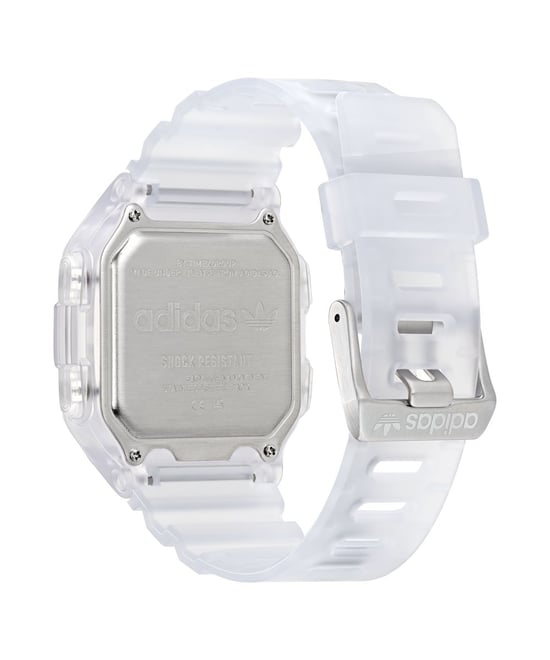 Adidas Originals Originals Street Digitale Eén Gmt Unisex Transparante Horloge AOST22049 - Image 3
