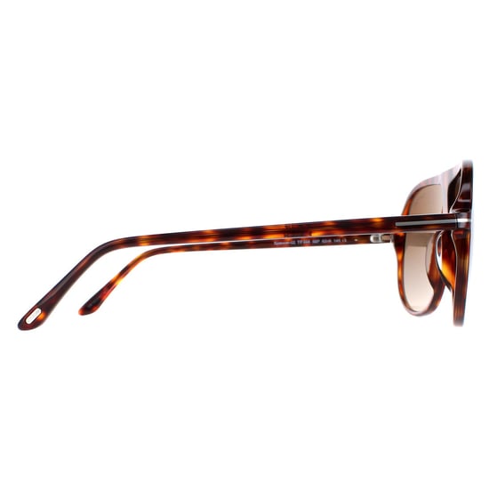 Tom Ford Shield Unisex Havana Brown Gradient Spencer 02 FT0998