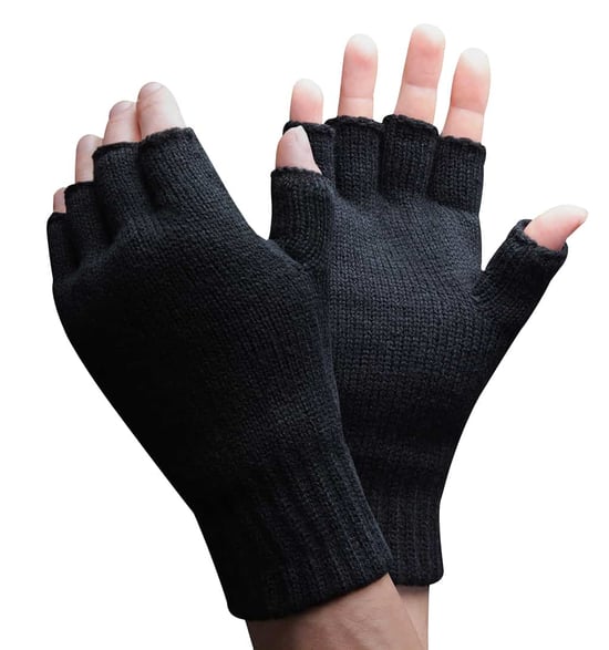 3m Dunsulate wintervingerloze handschoenen voor heren - Zwart - Image 1