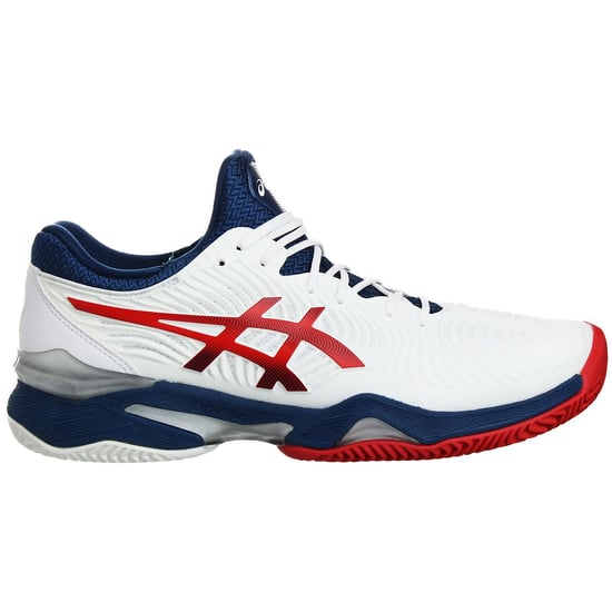 Asics Court FF 2 Clay Tennis Heren Witte Sneakers - Image 1