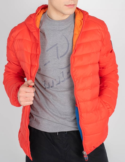 Invicta jas Down Jacket Mannen oranje - Image 3