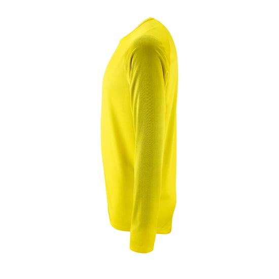 SOLS Heren Sportief T-Shirt met lange mouwen (Neon geel) - Image 3