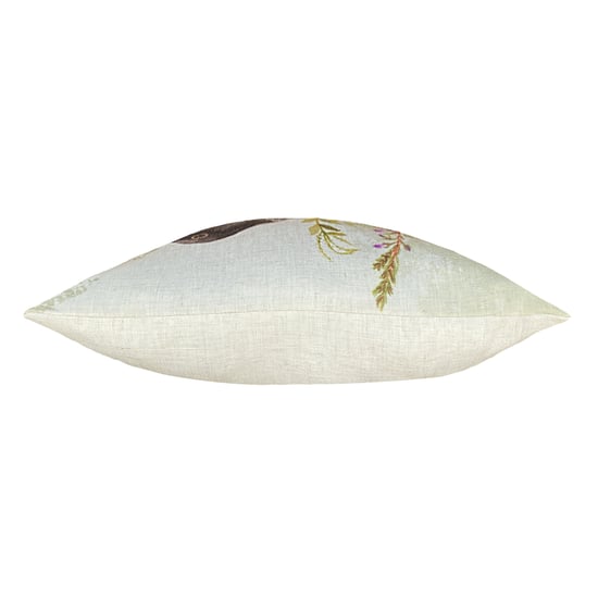 Evans Lichfield Spring Birds Blackbird Watercolour Printed Cushion Cover - Image 3