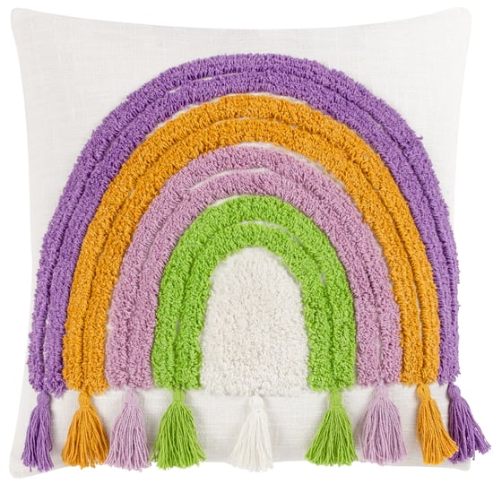 Heya Home Regenboog Kwasten Geweven Kussenhoes - Image 1