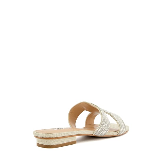 Dune Loupe Synthetische Zilveren Sandalen Voor Dames - Image 5