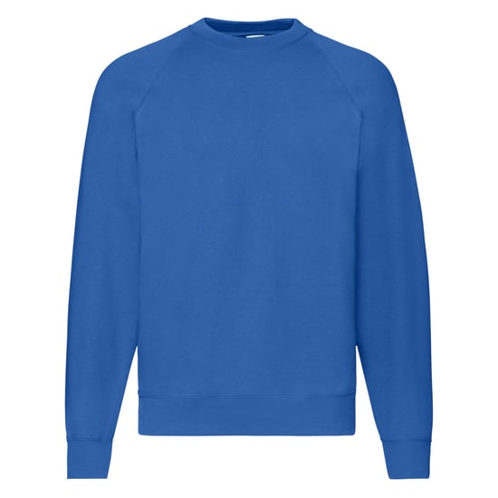 Fruit of the Loom Heren Klassiek Raglan Sweatshirt (Koningsblauw) - Image 1