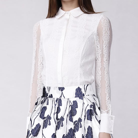 Lange mouwen Lace Tailor Shirt - Image 1