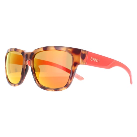 Smith Rectangle Mens Havana Red Red Polarised Ember