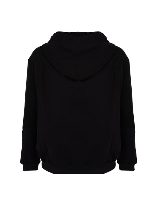 Les Hommes Sweatshirt Zip Hoodie Men's Black