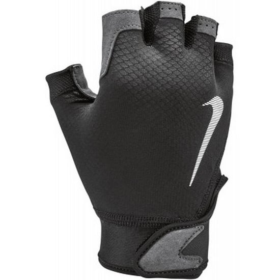Nike Heren Ultimate Zwaargewicht Fitness Vingerloze Handschoenen (Zwart/Wit/Grijs) - Image 1