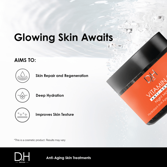 Dr H Vitamin C Anti-Aging Night Moisturizer 60ml