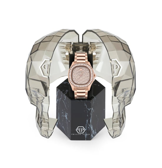 Philipp Plein $pectre Lady Dames Horloge Rosékleurig PWTAA0723 - Image 4