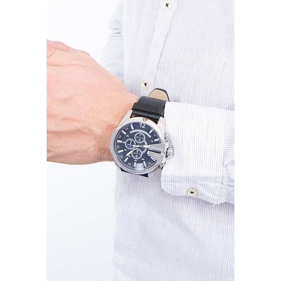 Diesel DZ4423 Mega Chief Navy Blue Dial Chronograph Men's Watch