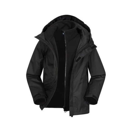 Mountain Warehouse Kinder/Kids Fell 3 in 1 Jas (Zwart) - Image 6