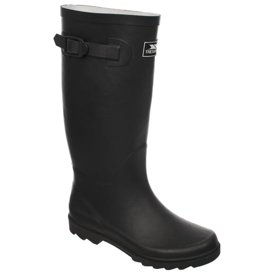 Trespass Recon X Mens Waterproof Rubber Wellington Boots (Black)