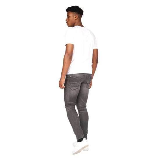 Crosshatch Heren Barbeck Slim Jeans (Gewassen grijs) - Image 5