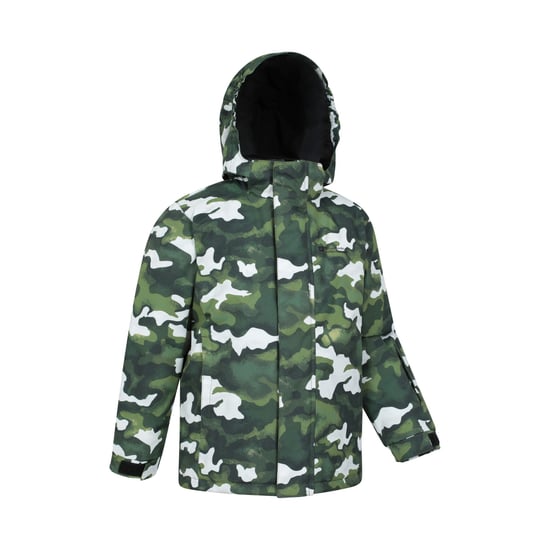 Mountain Warehouse Kinder/Kinder Mogal Camo Ski-jas (Donkergroen) - Image 4