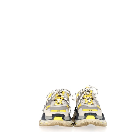 Balenciaga Triple S Sneakers in Grey Polyurethane - Image 2