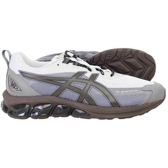 Asics Gel-Quantum 180 VII Mens Grey/White Trainers - Image 4