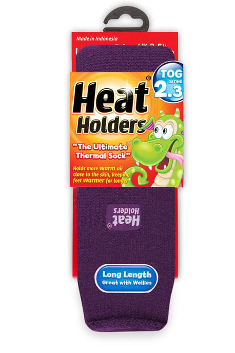 Heat Holders - Thermosokken voor kinderen 2.3 Tog - Paars - Image 2