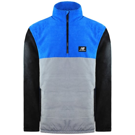 New Balance Relaxed Heren Blauw/Grijs Jasje - Image 1