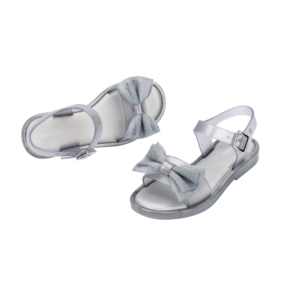 Free Print Slide x Mickey And Friends Pearlish Silver/Silver