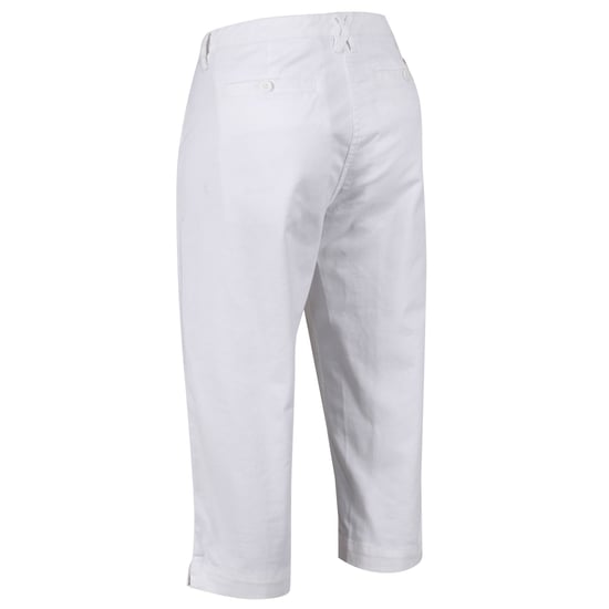 Regatta Dames/dames Maleena II Casual Capri Broek (Wit) - Image 4