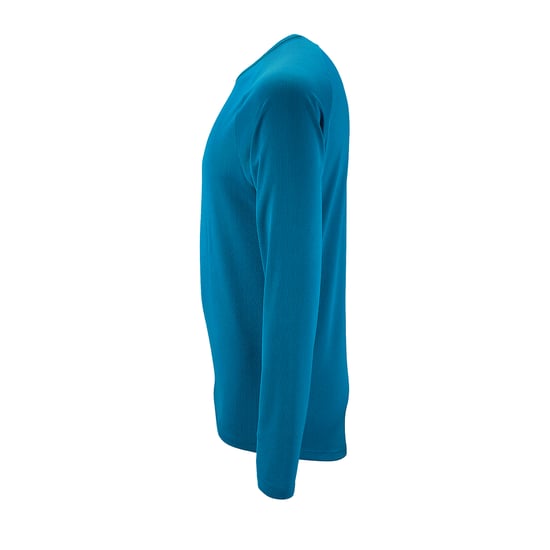 SOLS Heren Sportief T-Shirt met lange mouwen (Aqua) - Image 4