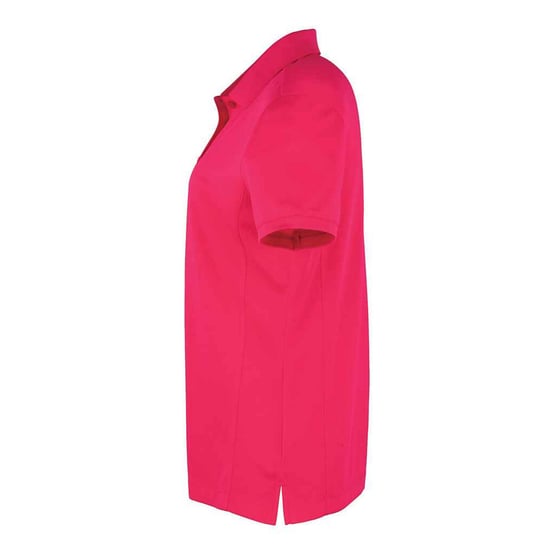 Premier Dames/Dames Coolchecker Piqué Poloshirt (Heet Roze) - Image 3