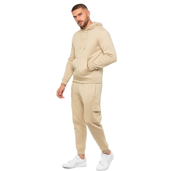 Enzo | Heren Cargo Joggers - Stone - Image 5