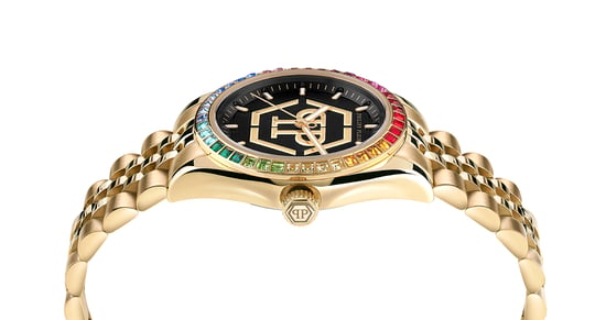 Philipp Plein Date Superlative Dames Goud Horloge PW2BA0623 - Image 2
