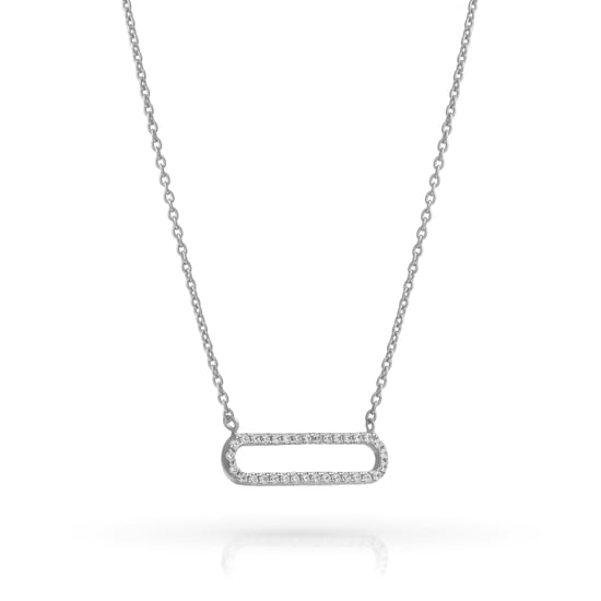Orphelia 'Charm' Dames 925 Sterling Zilveren Ketting - Zilver ZK-7563 - Image 3