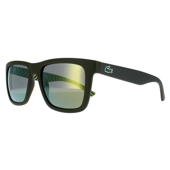 Lacoste zonnebril L750s 318 Matgroene groene spiegel - Image 2