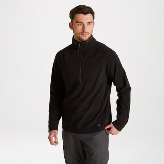 Craghoppers Mens Expert Corey 200 Half Zip Fleece (Black)