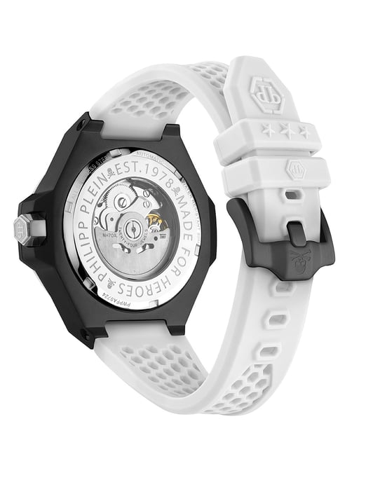 Philipp Plein Plein $keleton Royal Heren Horloge Wit PWPFA0724 - Image 2