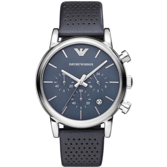 Emporio Armani AR1736 Blauw Chronograaf Herenhorloge - Image 1