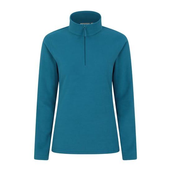 Mountain Warehouse Dames/Dames Camber II Fleece Top (Donker groenblauw) - Image 1
