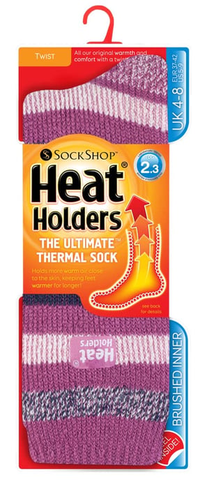 Heat Holders - Thermische sokken met damespatroon - Appleby - Image 2