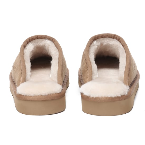 EVER AU Men Lark Slippers - Chestnut