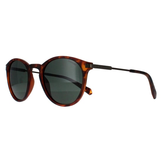 Polaroid Ronde Unisex Matte Havana Groen Gepolariseerd PLD 2062/S - Image 1