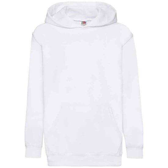 Fruit Of The Loom Kids Unisex Classic 80/20 Hoodie (Wit) - Image 1